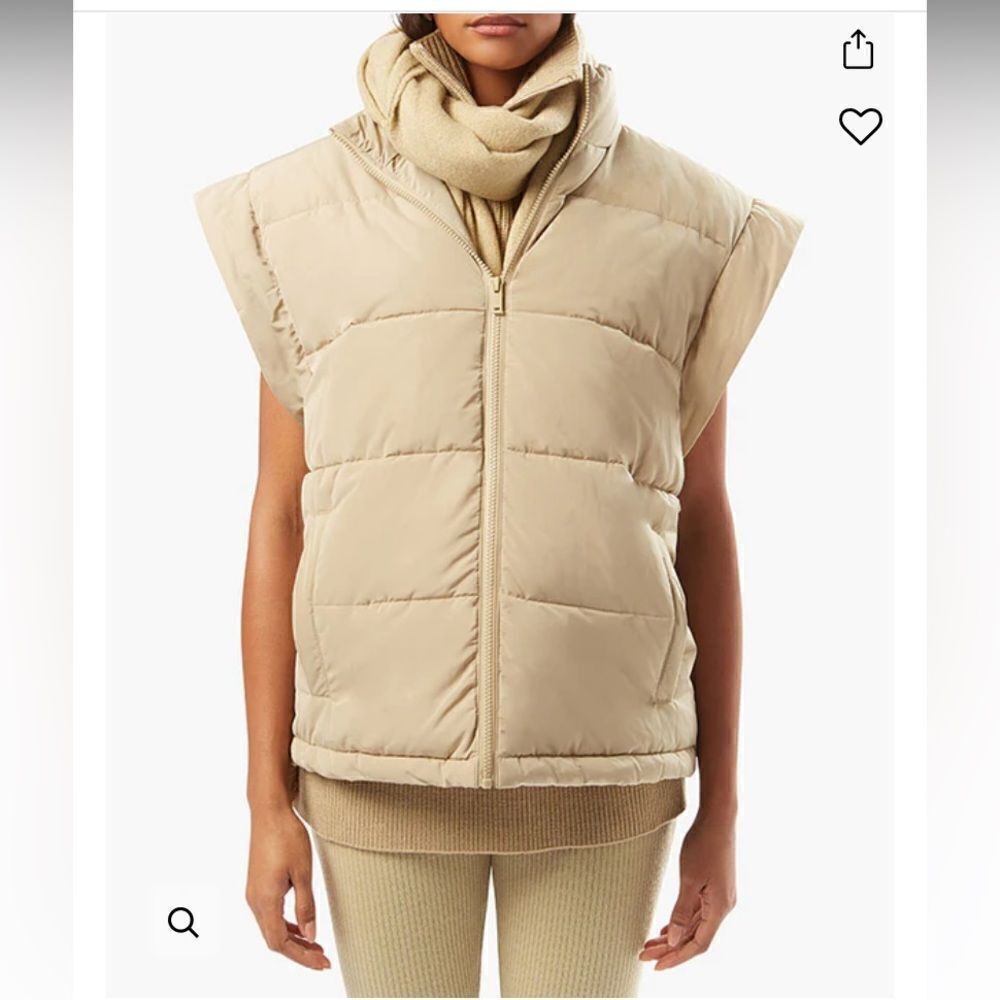 Snap Off Sleeve Nylon Puffer Jacket - Picture 5 of 8